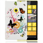 Design Plastic Cover Lumia 520 (Butterfly)
